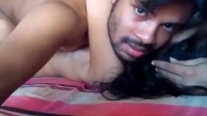 A lovely girl enjoys passionate oral and intercourse