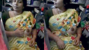 Indian wife sits on husband's penis in a reverse position