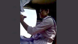 Naughty girl gives a blowjob and gets fucked hard