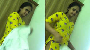 A Desi girl secretly records her roommate and shares the video with her lover