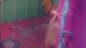 Indian wife gets pounded by her husband in Tamil video