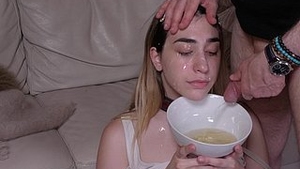 BDSM master uses old and used lover as a sexual servant