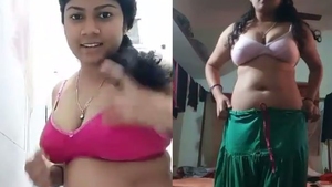 Observe a sultry South Indian woman explore her kinky side with fringerings