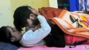 Accidentally aroused seniors share intimate moment in OYOs