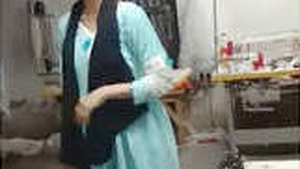 A beautiful Bihar girl gets rough sex in the atelier, captured on camera