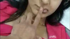 A cute Indian college girl with a tight, shaved pussy gets fucked