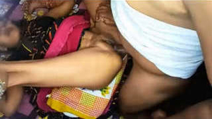 Intimate video of a married couple's passionate encounter at home