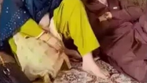 A Pakistani woman is vigorously penetrated in a heated video