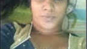 Indian girl flaunts her breasts and vagina