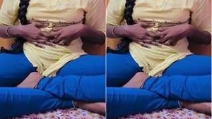 Tamil girl flaunts her breasts and pussy in a seductive video