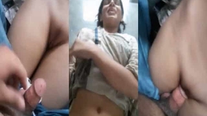 First-time Indian college girl experiences sexual pleasure with her boyfriend