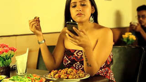 A stunning Pakistani woman proudly displays her breasts and female anatomy