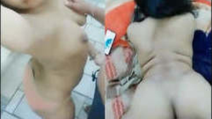 A steamy video of an Indian couple in love and their intimate moments