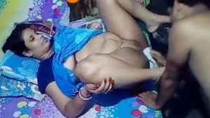 Live Desi couple engages in sexual activity