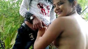 Rural Indian couple explores their wild side in the jungle