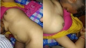 Indian threesome with two partners and one woman
