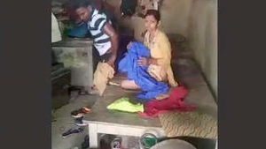 Caught on camera: Village couple gets down and dirty