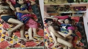 Tamil wife becomes a sexy auntie in her husband's video