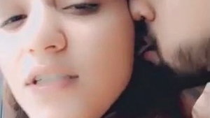 Arousing video features a Desi couple engaging in passionate standing sex