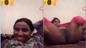 Bhabhi's arousing display of her intimate parts