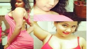 Watch a stunning Indian babe get analized on live show