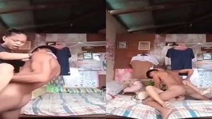 Young couple Dehati films themselves having sex in front of the camera