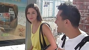 Spanish is easy to pick up girls fuck on the street