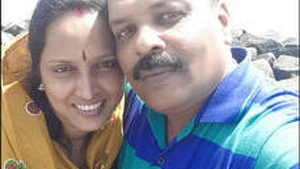 Indian beauty enjoys a passionate outdoor encounter with her employer