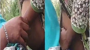 Desi couple's passionate street encounter in a porn video