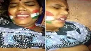 Bhabhi's tears of disappointment after being covered in hubby's cum