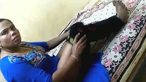 Randi prepares for sex in exchange for cash