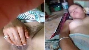 Horny bhabhi masturbates for her lover in a steamy video
