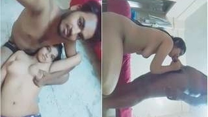 Desi couple's sensual rendezvous and oral pleasure