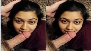 A stunning girl from HPI performs a blowjob