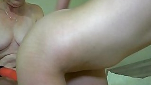 OldNanny Young amateur girl to masturbate and licking