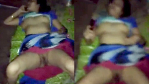 Indian auntie's passionate encounter with a young man