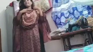 Vintage village girl's sensual attire: compilation of clips