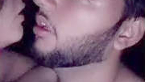 A passionate Desi couple engages in intense sexual activity