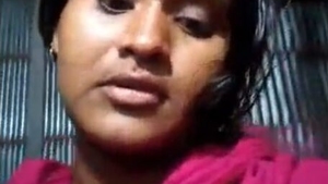 Bangladeshi village woman puts on a seductive display