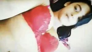 A Desi solo girl's video for her boyfriend