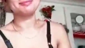 Stunning South Asian Pathan woman displays her charm