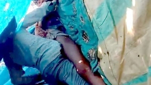 Self-filmed outdoor sex captured on camera