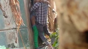 Desi college student has outdoor sex in video