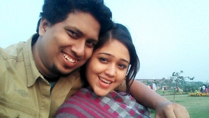 Desi wife Kiran gets wild with her husband's friend in this steamy video