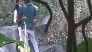 College Indian student's outdoor romance in part