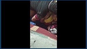 Desi village bhabi gets spied on and fucked