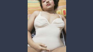 Indian married bhabi in doggy style position gets fucked hard