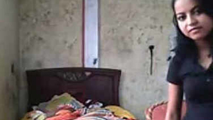 Desi couple caught having sex in bedroom