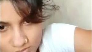 Cute desi girl gets fingered in a village