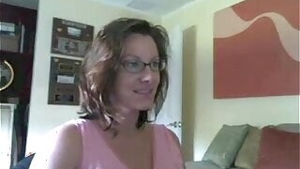 Pregnant Woman With Glasses Strips